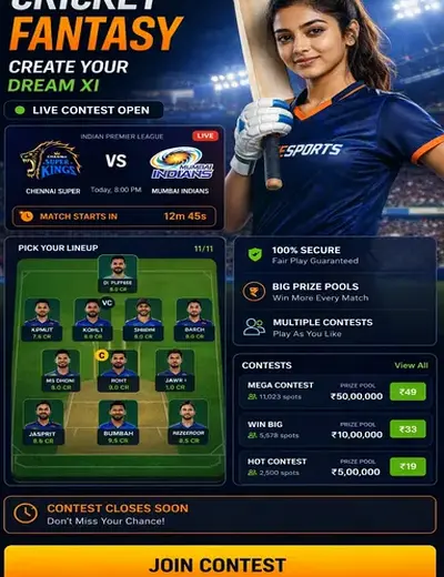 Www52bet (52 bet) fantasy cricket & matchday visual 3